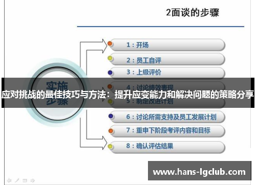 应对挑战的最佳技巧与方法：提升应变能力和解决问题的策略分享